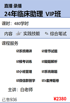 2024年臨床助理VIP班